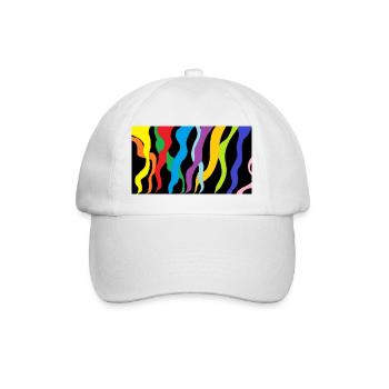 Fumée redimensionnée - Casquette classique - blanc/blanc - Devant