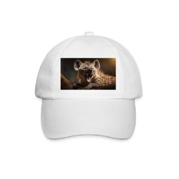 Animaux mignons qui se détendent – harpie - Casquette classique - blanc/blanc - Devant