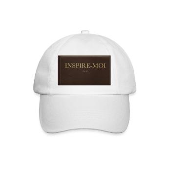 INSPIRE MOI - Casquette classique - blanc/blanc - Devant