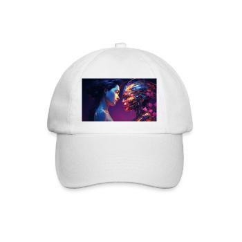 Côté homme et machine - Casquette classique - blanc/blanc - Devant