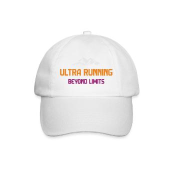 Ultra Running - Beyond Limits - Baseball Cap - white/white - Front