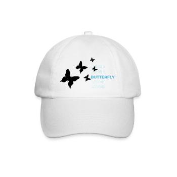 Butterfly lover - Casquette classique - blanc/blanc - Devant