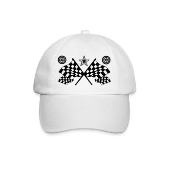 Voiture - Casquette classique - blanc/blanc - Devant