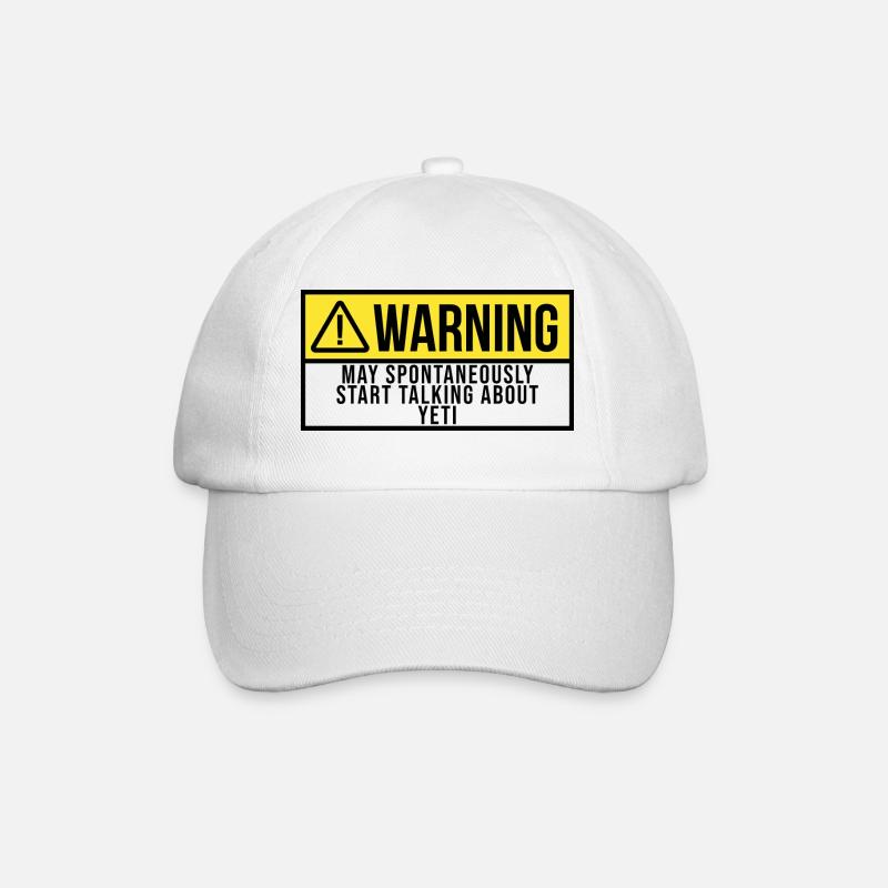Yeti - Baseball Cap - white/white