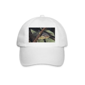 poisson chat aeiurus melas siluriforme xl - Casquette classique - blanc/blanc - Devant