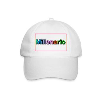 201442 - Casquette classique - blanc/blanc - Devant