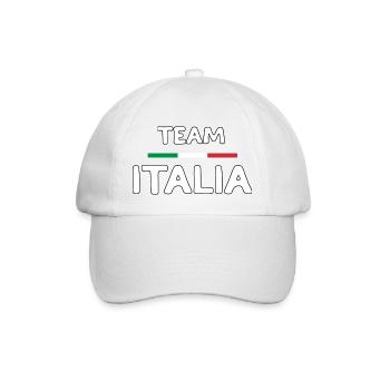 TEAM ITALIA - Casquette classique - blanc/blanc - Devant