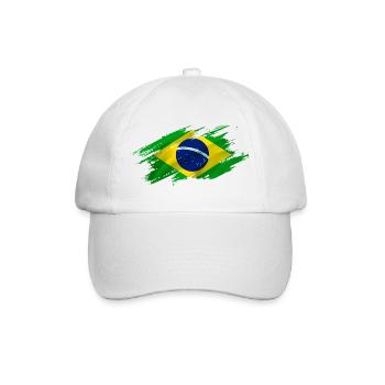 Brazil - Baseball Cap - white/white - Front