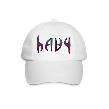 Baby - Baseballkappe - Weiß/Weiß - Vorne