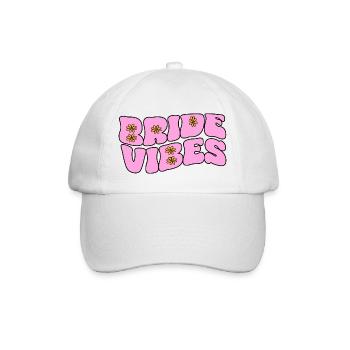 Ambiance de la mariée - Casquette classique - blanc/blanc - Devant