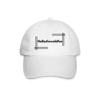 Holladiewaldfee - Baseballkappe - Weiß/Weiß - Vorne