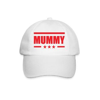 Beste Mama - Muttertag - Baseballkappe - Weiß/Weiß - Vorne
