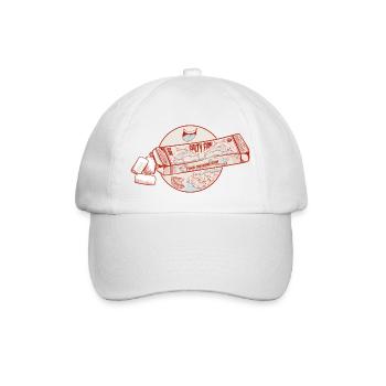Tuna Fish flavour bubblegum - Baseball Cap - white/white - Front