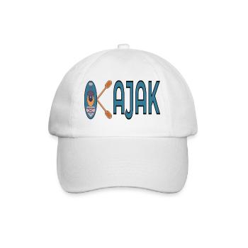 KAJAK WASSERSPORTLER - Baseballkappe - Weiß/Weiß - Vorne