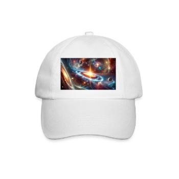 Quasar dans l’Univers - Casquette classique - blanc/blanc - Devant