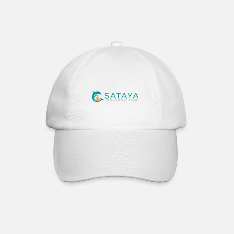 SATAYA - Delfine - Baseballkappe - Weiß/Weiß
