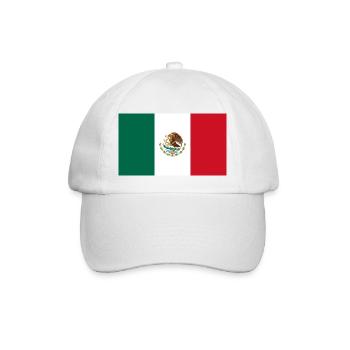 Mexico - Baseball Cap - white/white - Front