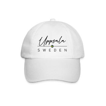 Schweden - Uppsala - Sweden - Sverige - Baseball Cap - white/white - Front