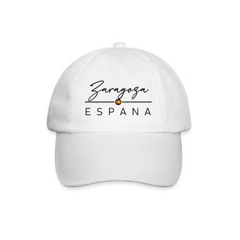 Espagne - Saragosse - Saragosse - Espagne - España - Casquette classique - blanc/blanc - Devant