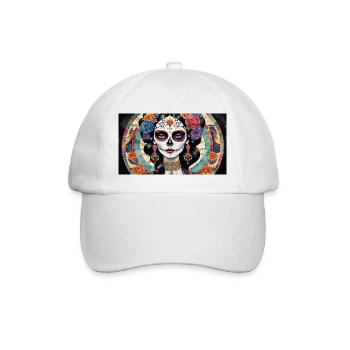 LA CATRINA DELUXE - Baseball Cap - white/white - Front