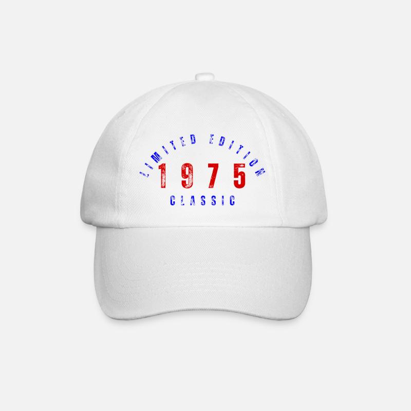 1975 Édition limitée - Casquette classique - blanc/blanc