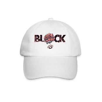 Block Gangster - Baseball Cap - white/white - Front