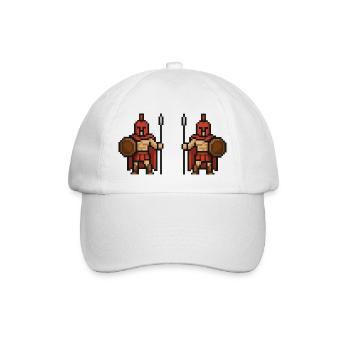 Spartan Pixel 2 - Casquette classique - blanc/blanc - Devant
