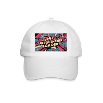 FRÉQUENCES CHARGÉES EXPLOSION DE 1982 - Casquette classique - blanc/blanc - Devant