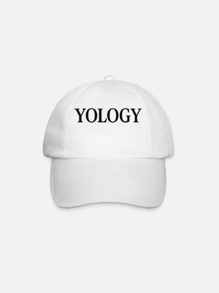 YOLOGY - Baseballkappe - Weiß/Weiß