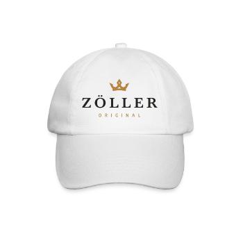 Zöller-Original-Familienlogo - Baseballkappe - Weiß/Weiß - Vorne