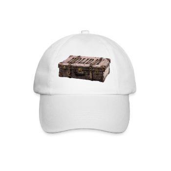 Valise d'aventure au design explorateur - Casquette classique - blanc/blanc - Devant
