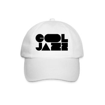 Logo jazz audacieux et cool - Casquette classique - blanc/blanc - Devant