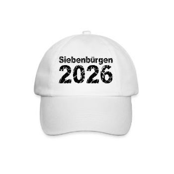 Transylvanie 2026 - Casquette classique - blanc/blanc - Devant