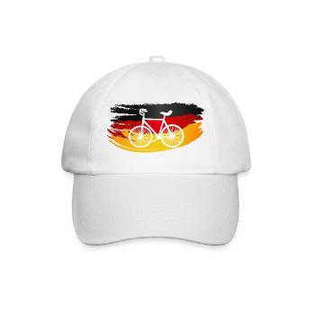 Cyclisme artistique, cyclisme artistique, cyclisme en salle, Allemagne - Casquette classique - blanc/blanc - Devant