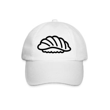Sushi - Baseballkappe - Weiß/Weiß - Vorne