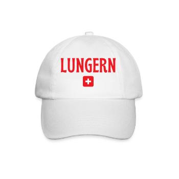 Croix suisse Lungern - Casquette classique - blanc/blanc - Devant