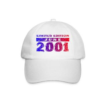 25e anniversaire Édition Limitée 06/2001 - Casquette classique - blanc/blanc - Devant