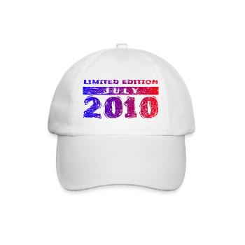 16e anniversaire Édition Limitée 07/2010 - Casquette classique - blanc/blanc - Devant