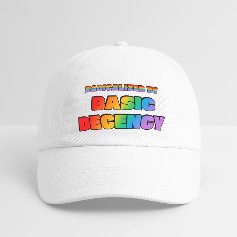 Radicalized by Basic Decency Baseball Cap