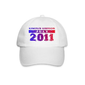 15e anniversaire Édition Limitée 07/2011 - Casquette classique - blanc/blanc - Devant