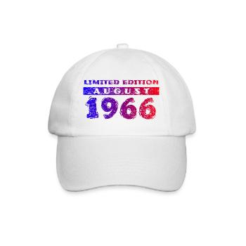 60e anniversaire Édition Limitée 08/1966 - Casquette classique - blanc/blanc - Devant