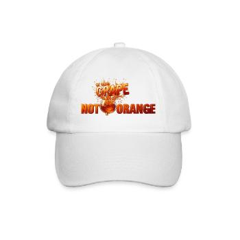 Not Orange, or Else Grape! — Amber Wine - Casquette classique - blanc/blanc - Devant