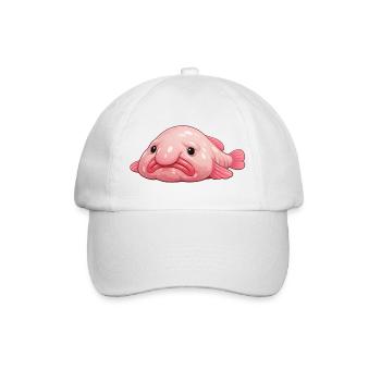 Blobfish - Baseball Cap - white/white - Front