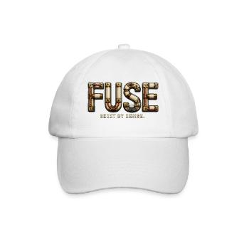 FUSE – Short by Design | Electric pun - Baseball Cap - white/white - Front