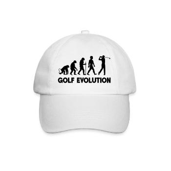 Golf Evolution - Baseball Cap - white/white - Front