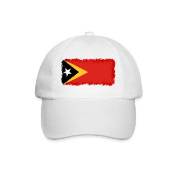 Gift for Timor-Leste - Baseball Cap - white/white - Front