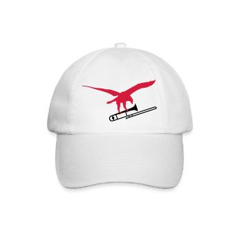 eagle trombone - Casquette classique - blanc/blanc - Devant