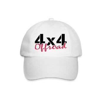 offroad - Baseballkappe - Weiß/Weiß - Vorne