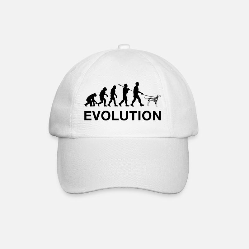 Evolution - Baseball Cap - white/white