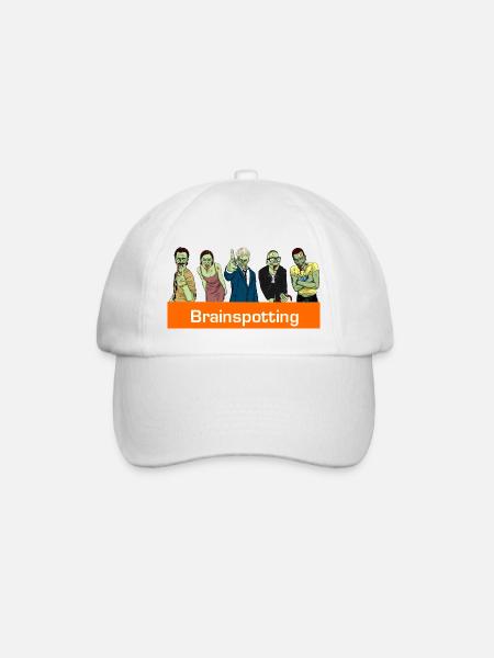 Brainspotting Zombies - Baseball Cap - white/white